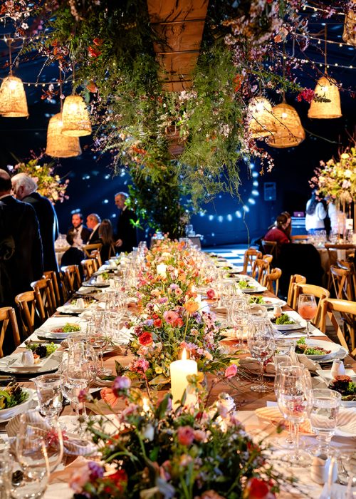 Evento elegante en espacio patrimonial